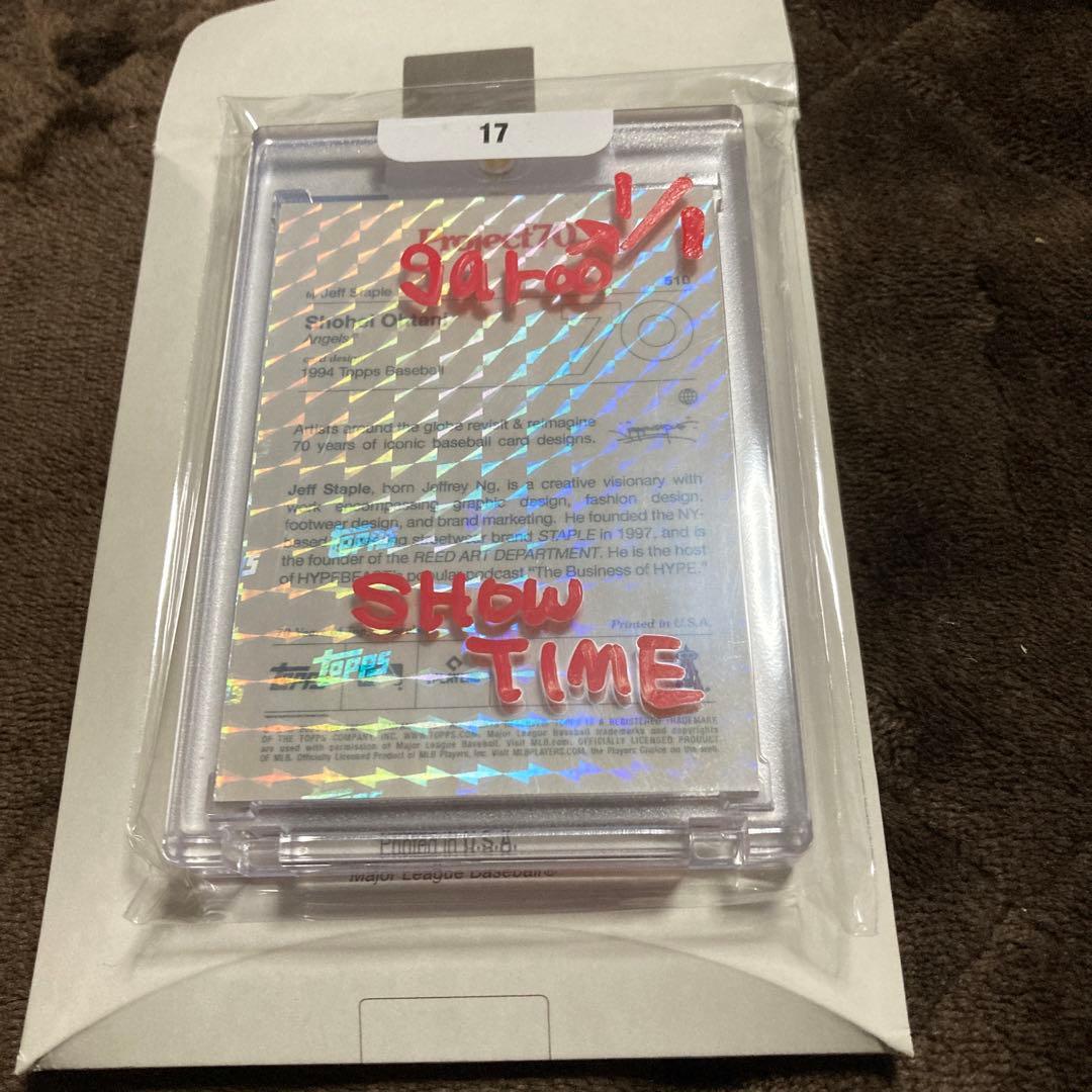 topps 大谷翔平　ガンダムコラボ　アートカード　世界に1枚