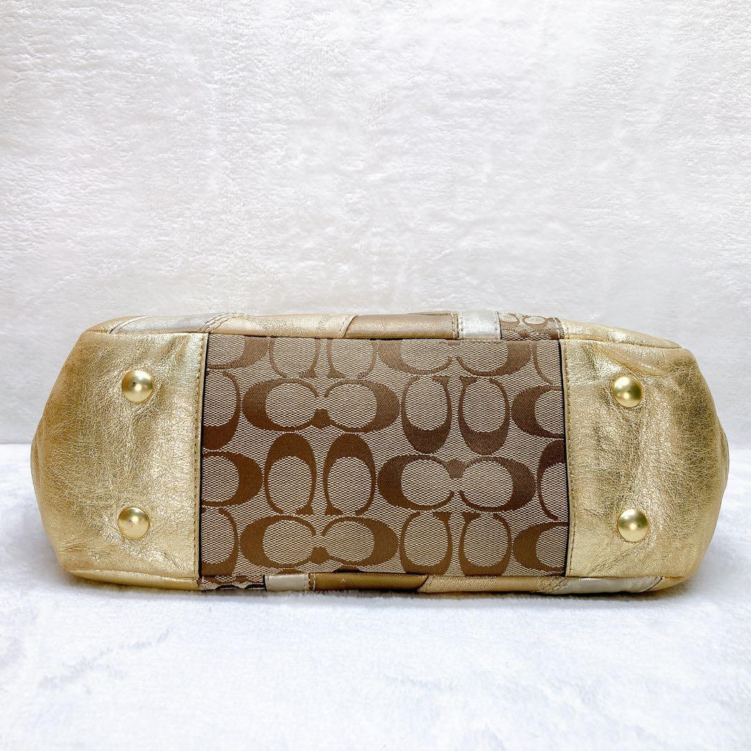 バッグ Coach Patchwork Signature TurnLock y2k