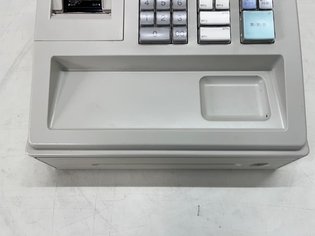 SHARP（シャープ）　電子レジスタ　XE-A147　ロール紙付　鍵付　f861