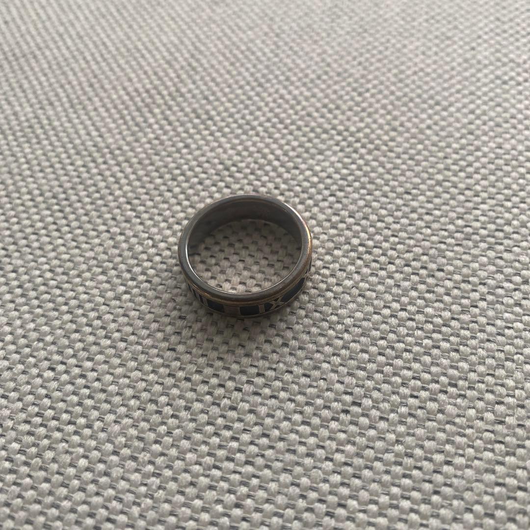 Tiffany & Co シルバー925 アトラスリング　17号　ティファニー