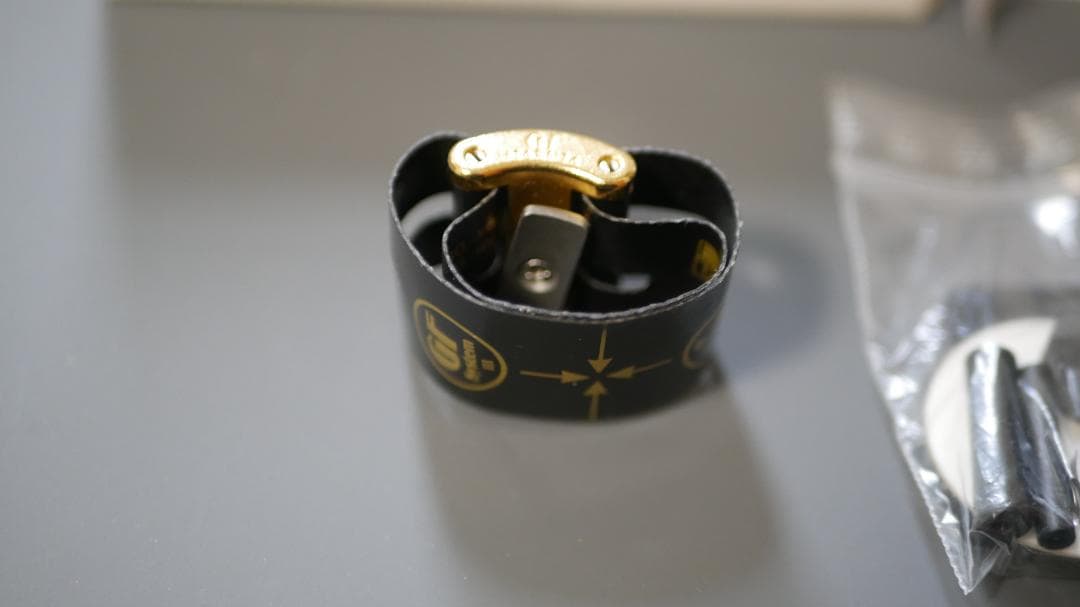 ソプラノサックス用リガチャー　GFシステム　MX-06M-BGG-１