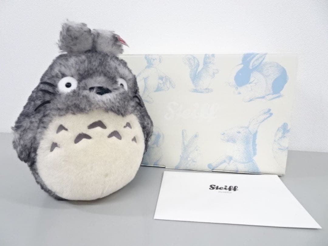 【1500体限定生産品】シュタイフ×となりのトトロ コラボ  ジブリ　宮崎駿