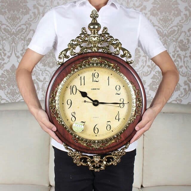 北歐風 英国貴族風 クロック。壁掛け時計 かけ時計 ヨーロッパ風