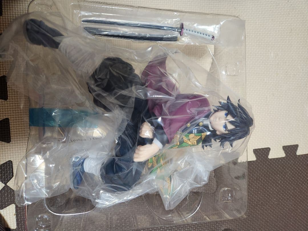 鬼滅の刃 B賞 一番くじ MASTERLISE 冨岡義勇 上弦の参 上限の参