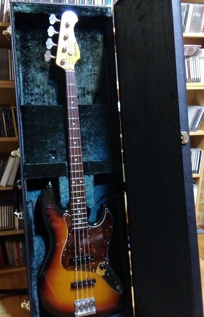 HISTORY　高級ライン　ジャズベース　ハードケース付き　タイムレスティンバー