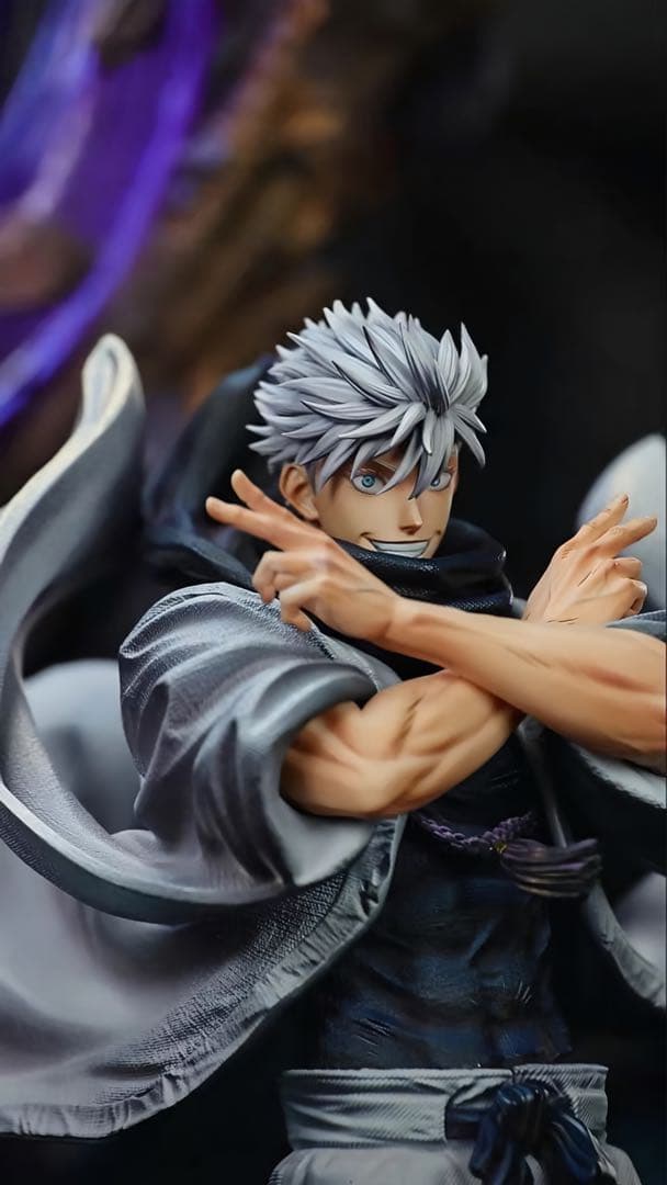 呪術廻戦　五条悟　虚式「茈」　ガレージキッド　フィギュア　A版　完成品