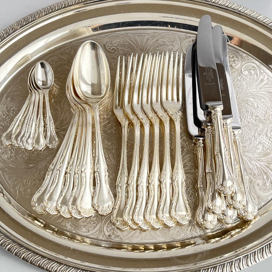 【Mappin&Webb】 マッピンアンドウェッブ デザートセット 6名用24本