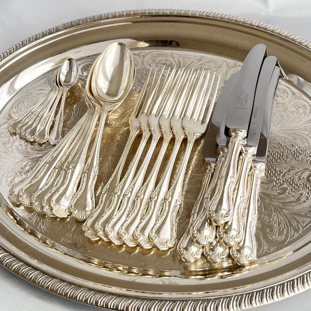 【Mappin&Webb】 マッピンアンドウェッブ デザートセット 6名用24本