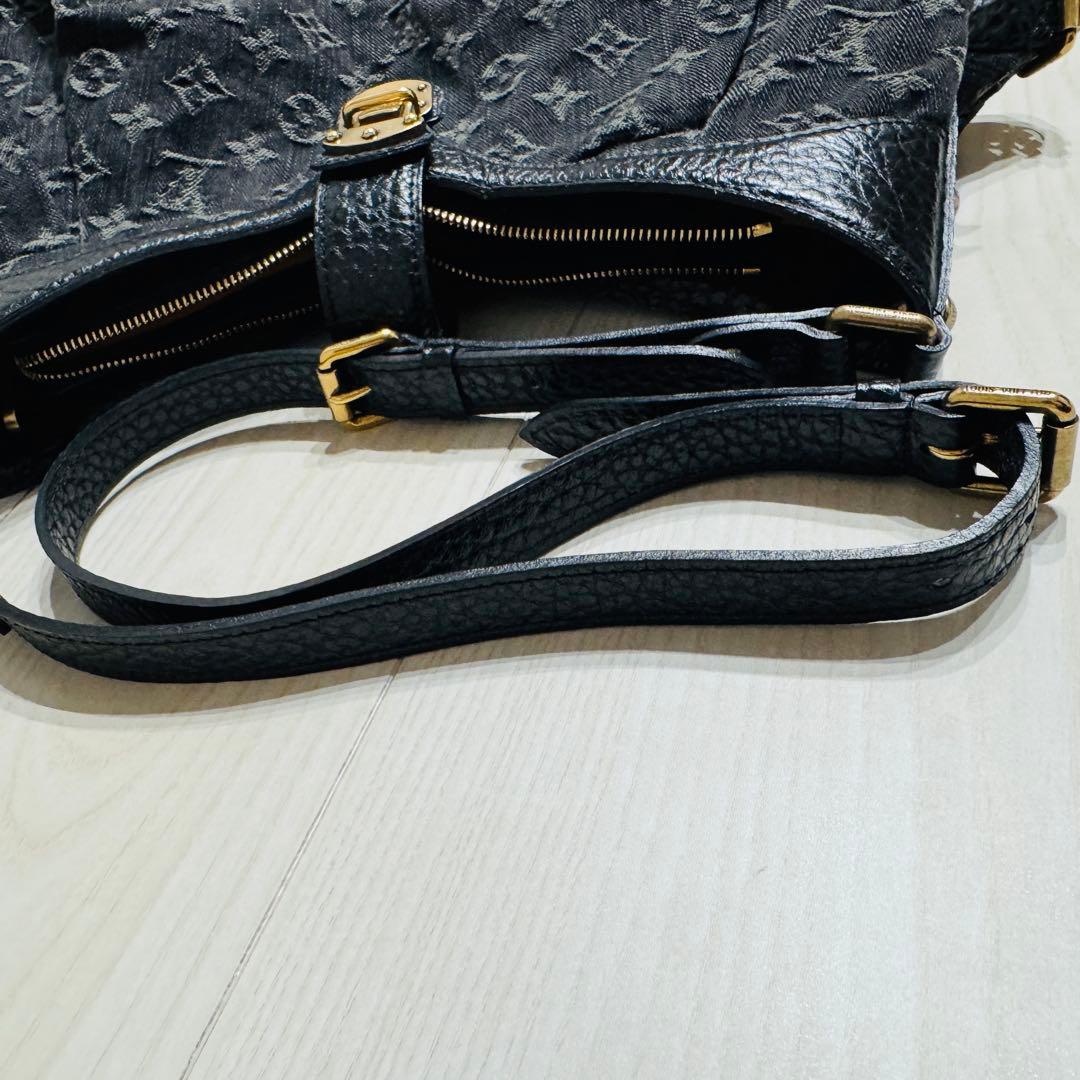 ルイヴィトン　モノグラムデニム　スライトリー　M95835 ショルダーバッグ