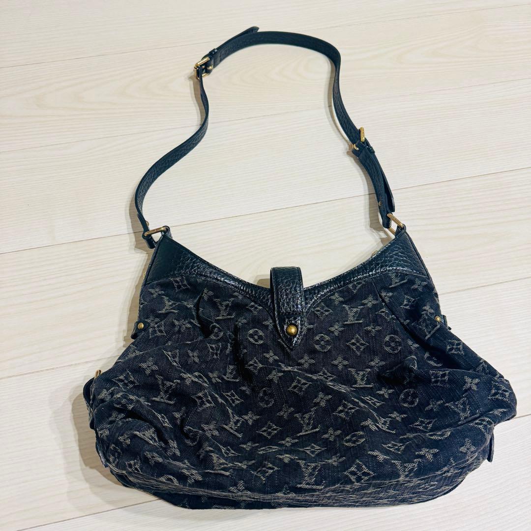 ルイヴィトン　モノグラムデニム　スライトリー　M95835 ショルダーバッグ