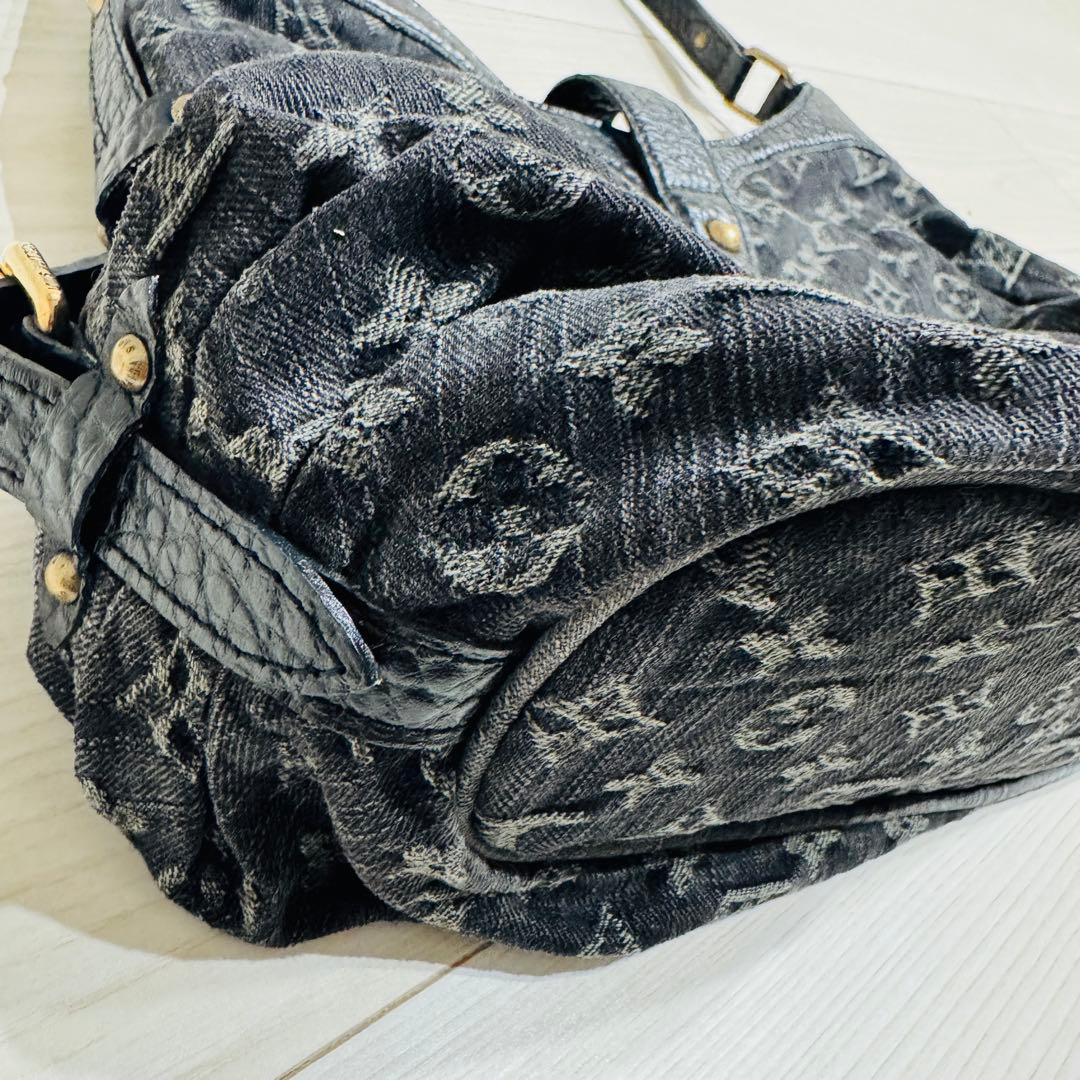 ルイヴィトン　モノグラムデニム　スライトリー　M95835 ショルダーバッグ