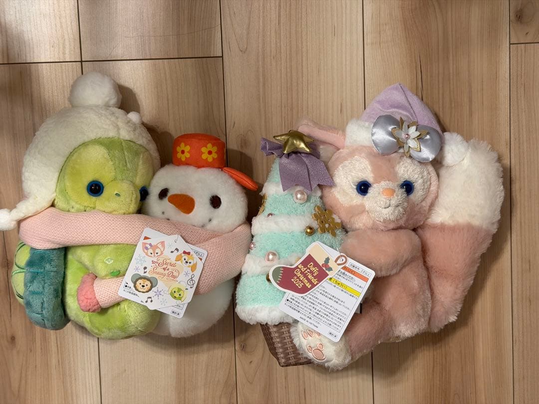 ディズニークリスマス2025 「リーナ・ベル&ツリー」「オルメル&雪だるま」