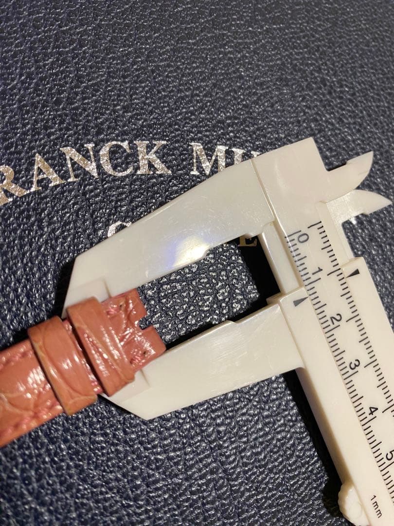 14mm フランクミュラー 純正 ピンク ストラップ ベルト