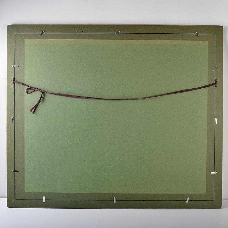 リトグラフ　ベルナール・ビュッフェ作　「小さな海岸」　額装　V　R7913B