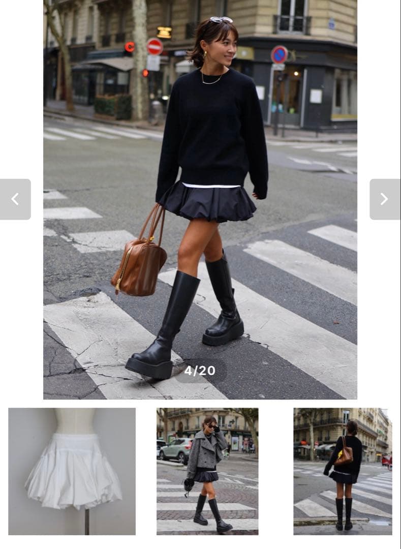 新品♡gypsohila アクティブキュロットActive Culotte 黒