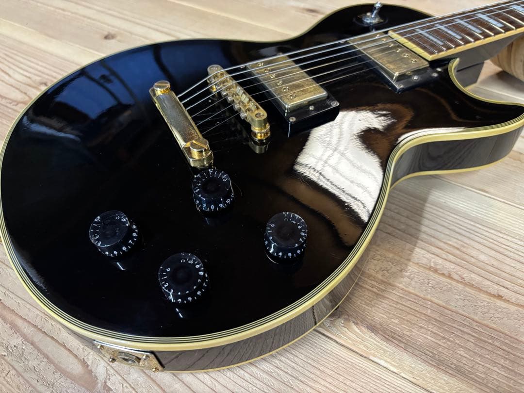 K-Garage レスポールカスタムモデル　ブラック　中古調整済み