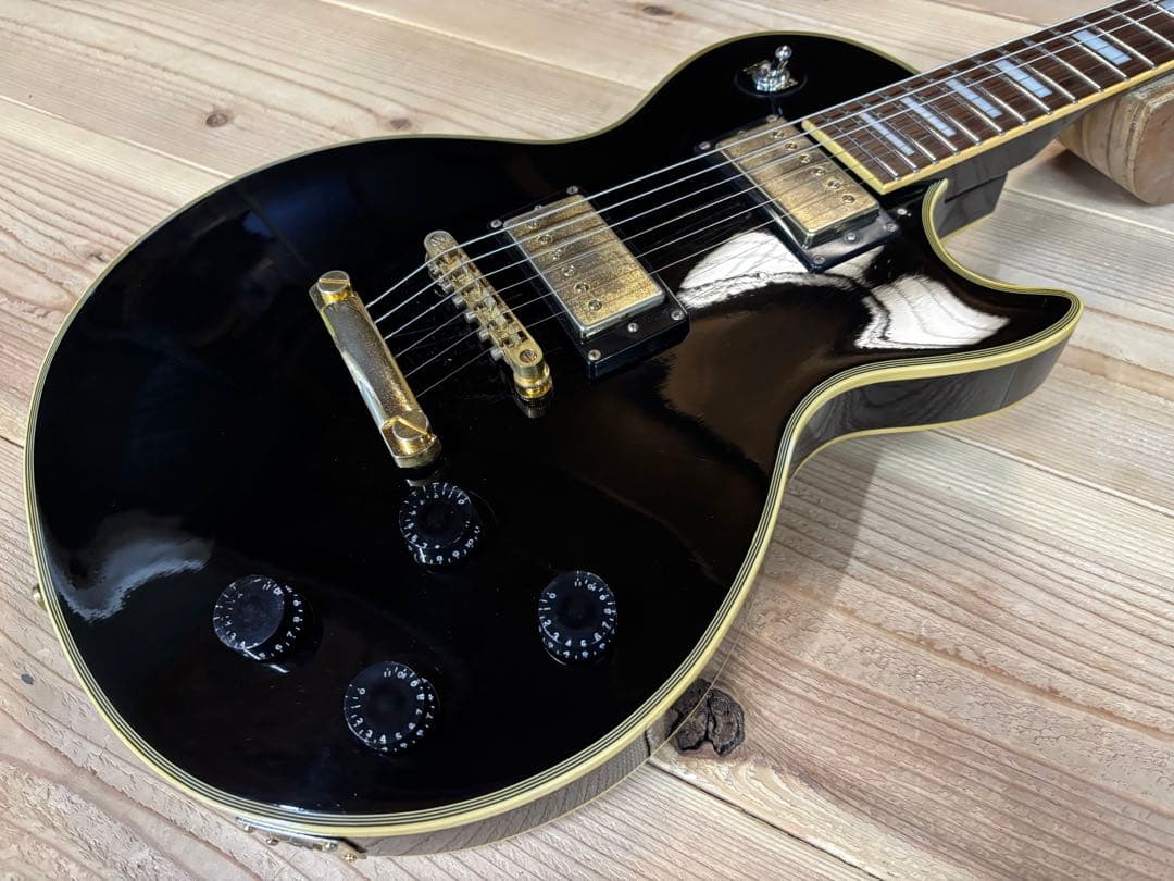 K-Garage レスポールカスタムモデル　ブラック　中古調整済み