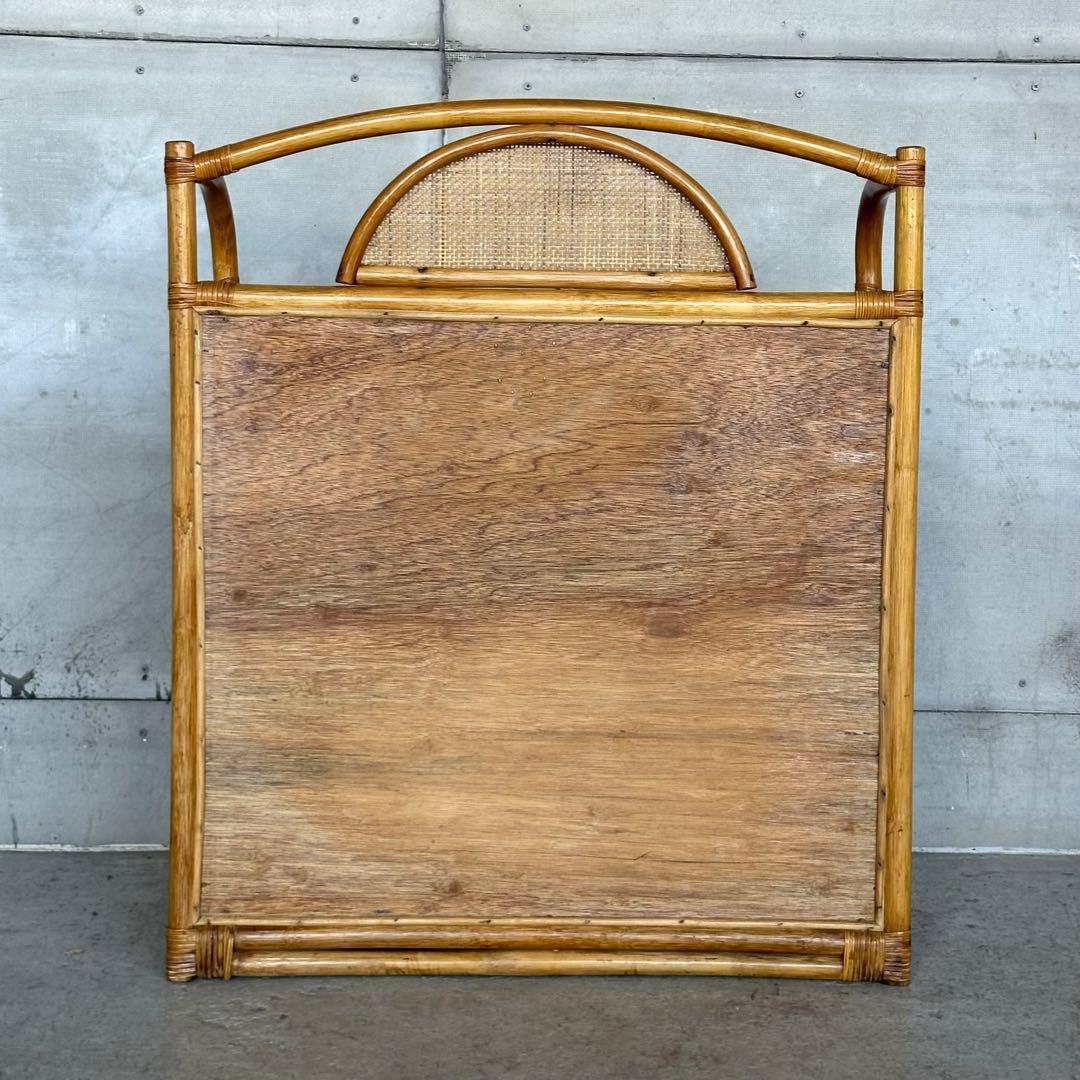 ꧁ラタン꧂ 70s〜80s昭和レトロ♢ ラタンチェスト 5段 籐家具 ナチュラル