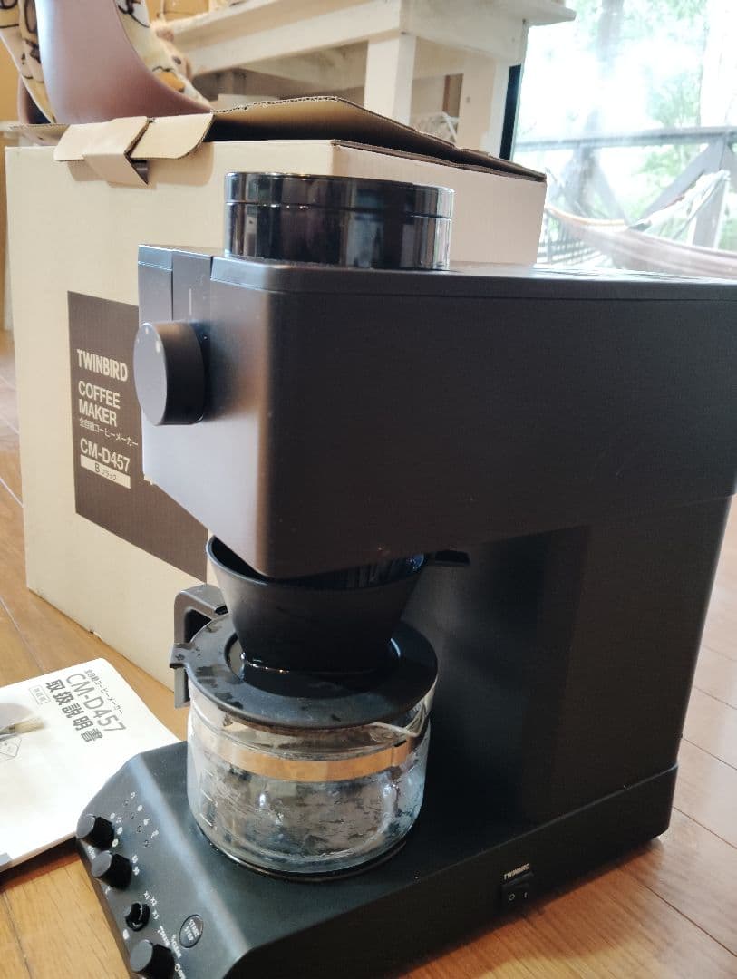TWINBIRD コーヒーメーカー CM-D457　訳あり