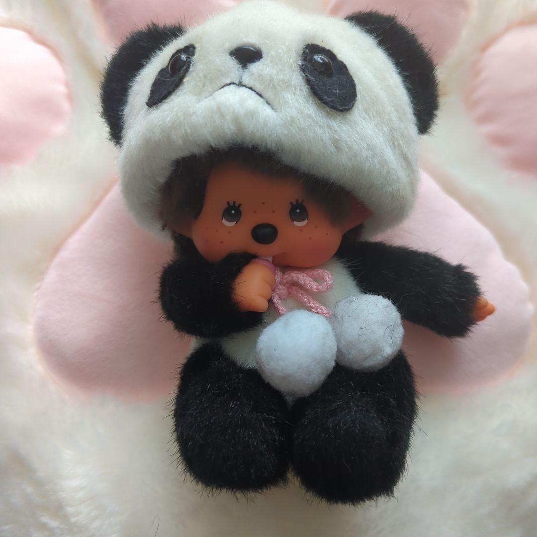 モンチッチ　パンダ　かぶりもの　ぬいぐるみ