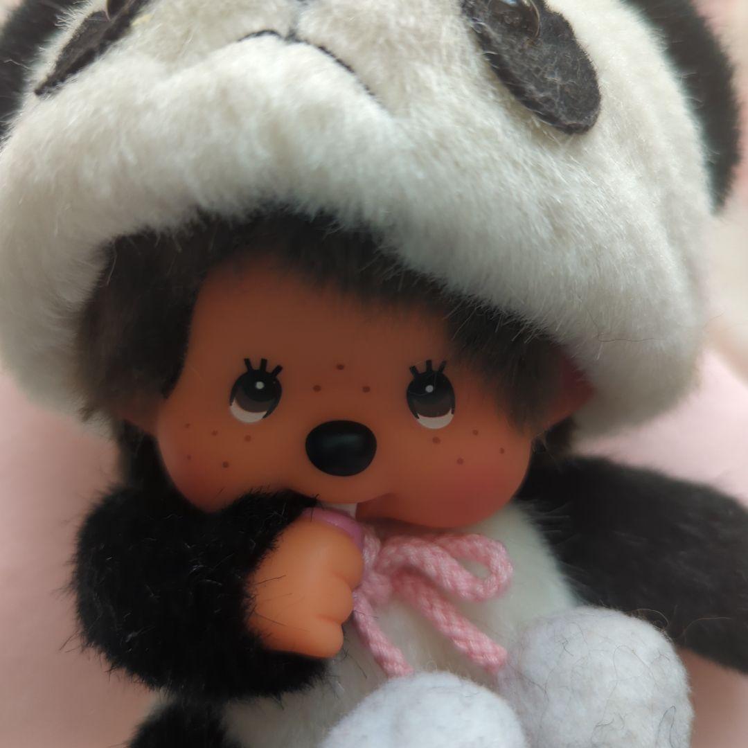モンチッチ　パンダ　かぶりもの　ぬいぐるみ