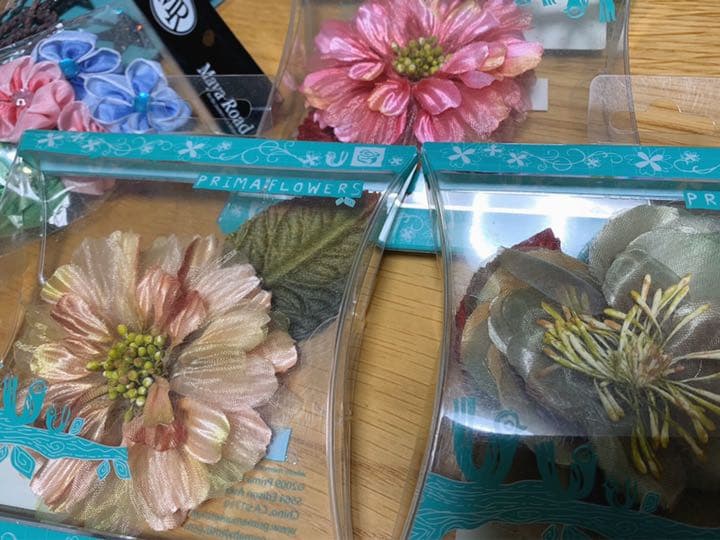 prima スクラップブッキング フラワーセット