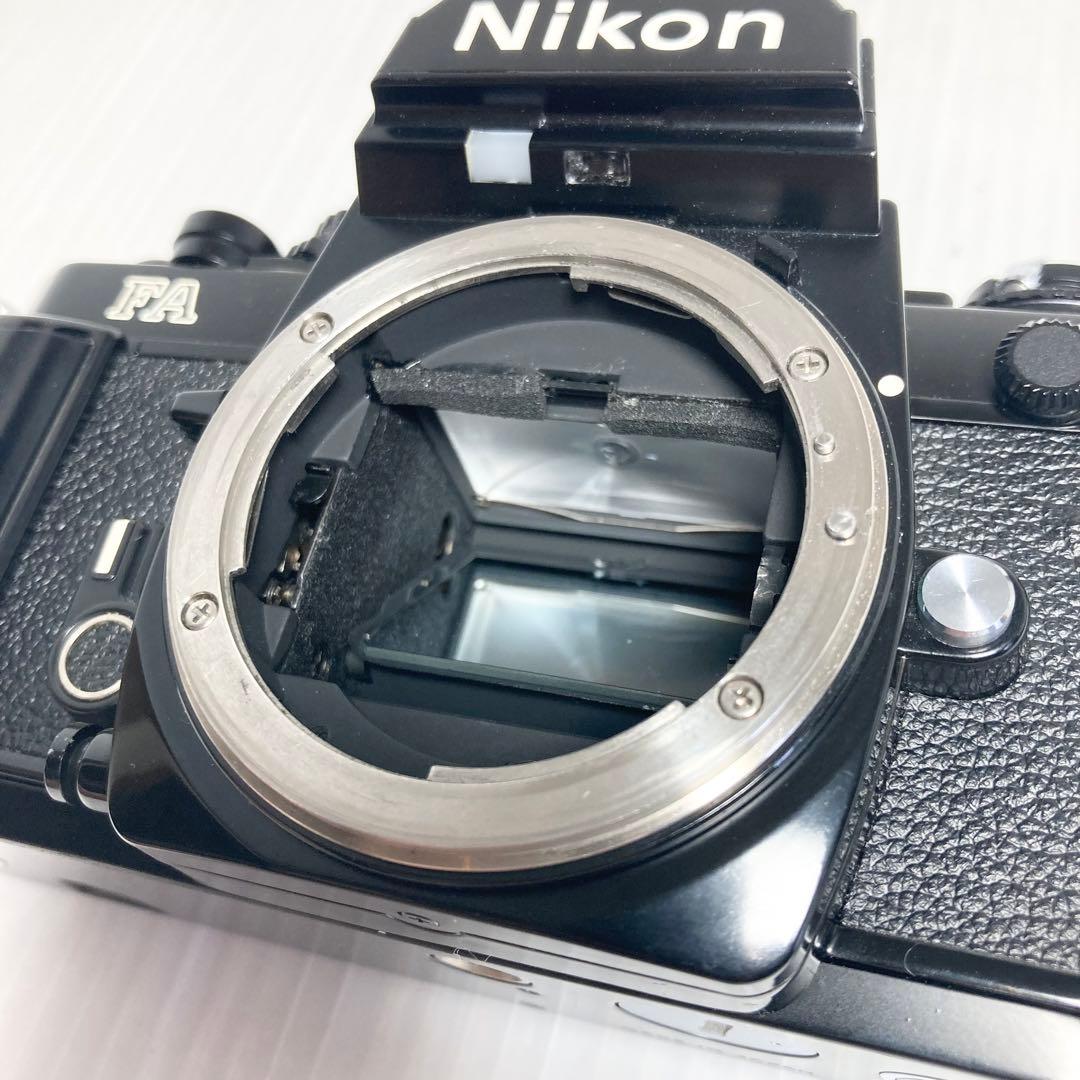 美品 完動品 Nikon FA フィルム一眼レフカメラ ブラックボディ
