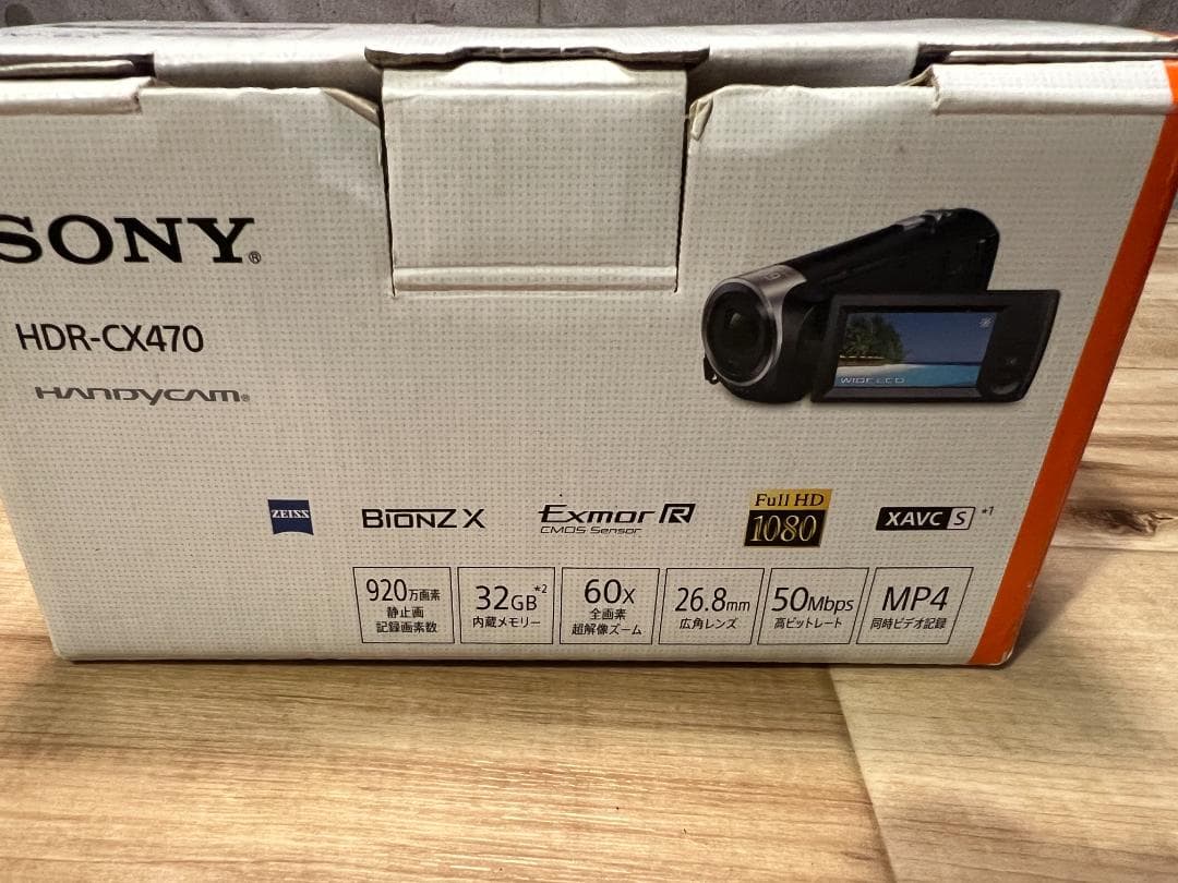 M*a様 美品 SONY デジタルビデオカメラ HDR-CX470 HANDYC