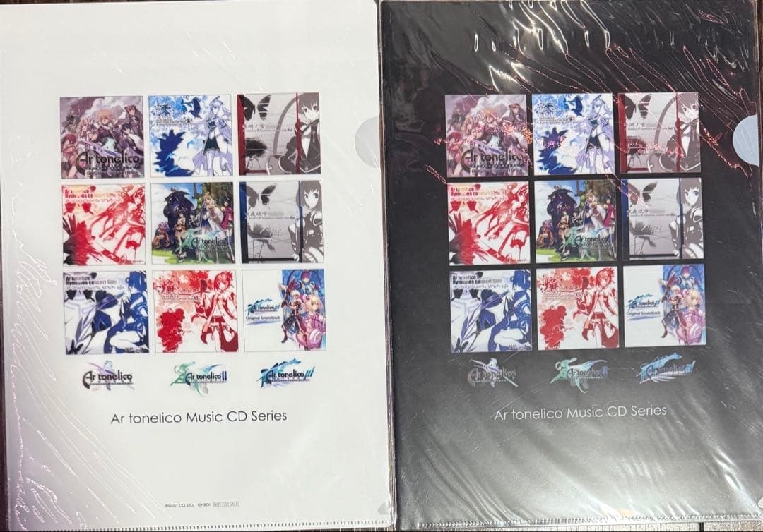 アルトネリコ 1,2,3 クリアファイル 14種類16個セットとオマケ