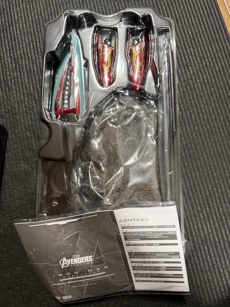 ホットトイズ アイアンマン 85 バトルダメージ版