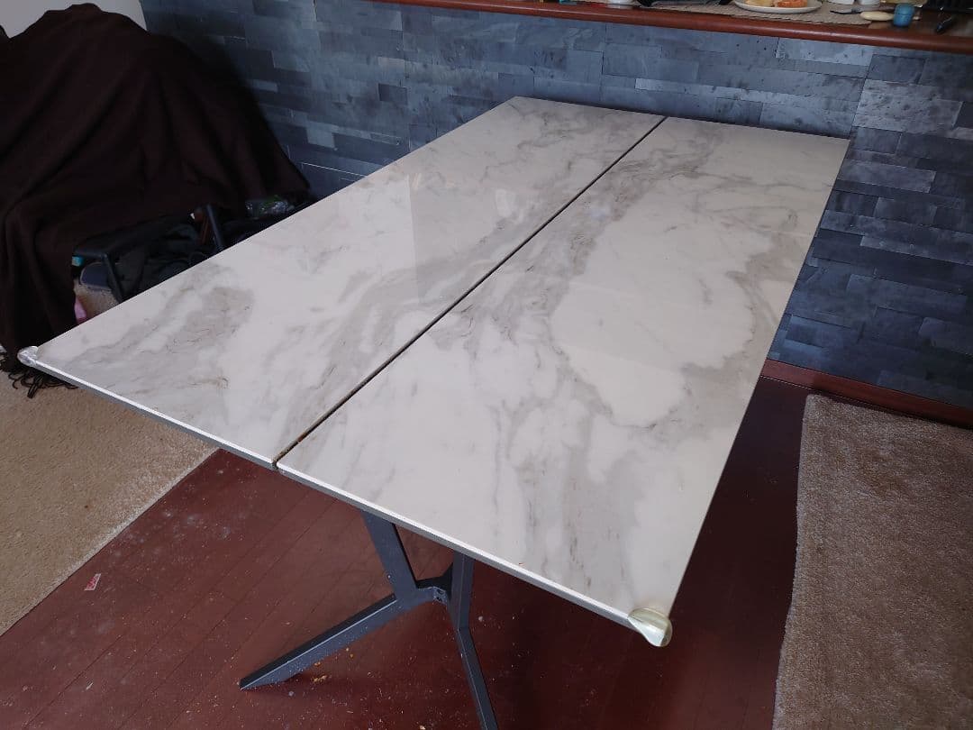 【mermer19】大塚家具 【レイラ】ダイニングテーブル　135cm