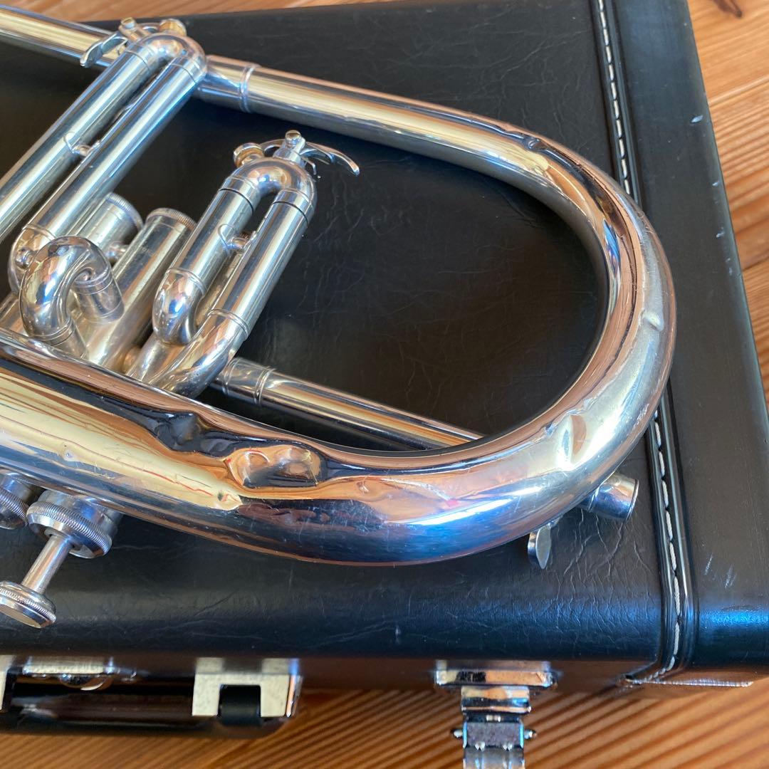 ヤマハ　コルネット・ケース・マウスピース・保証書付き　中古品