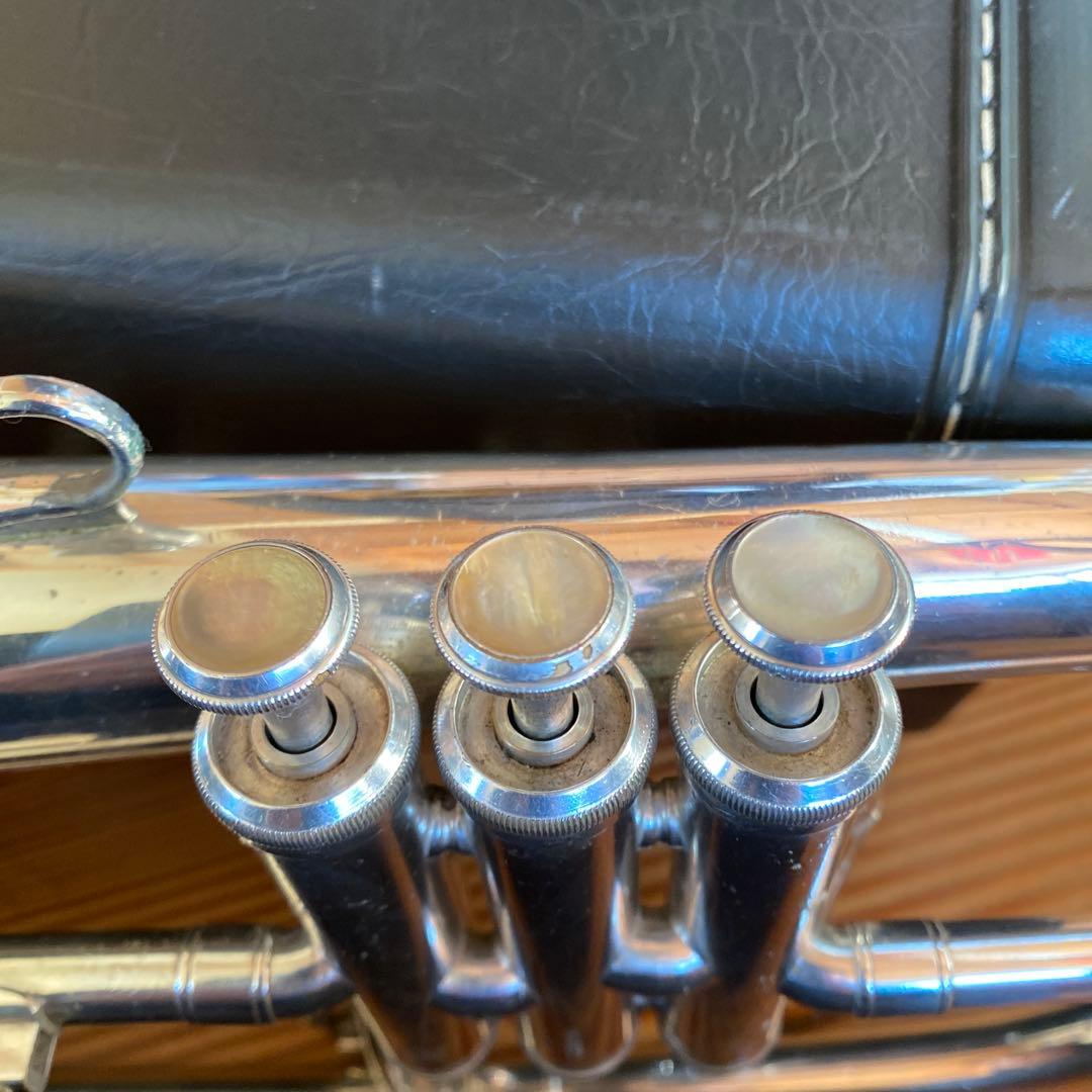 ヤマハ　コルネット・ケース・マウスピース・保証書付き　中古品