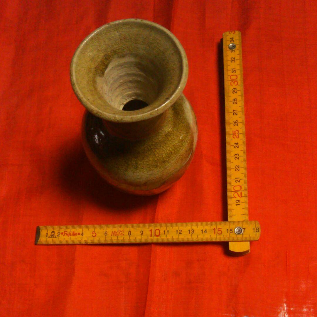 灰釉花活(平安～鎌倉)