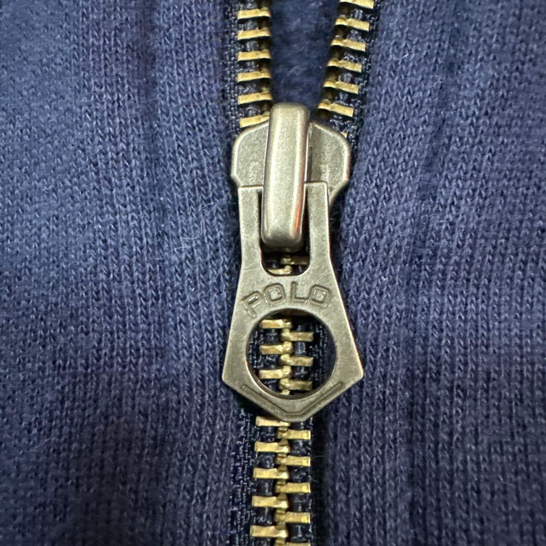Polo Ralph Lauren ネイビー フルジップパーカー S
