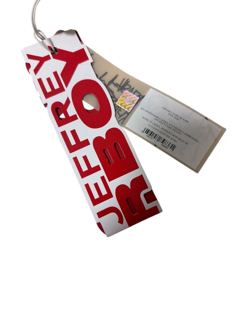 正規品Charles Jeffrey LOVERBOY 猫耳ビーニー 白