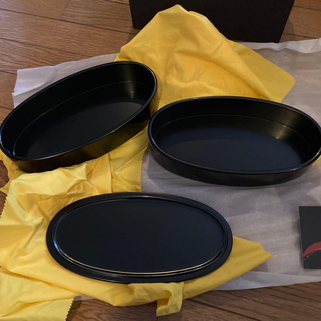 輪島塗　二段重　オーバル型　吉田漆器工房　ひな祭り　花見　テーブルコーディネート