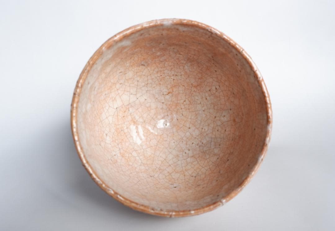 三輪　休和（十代三輪休雪　隠居後　最晩年の作）　萩茶碗