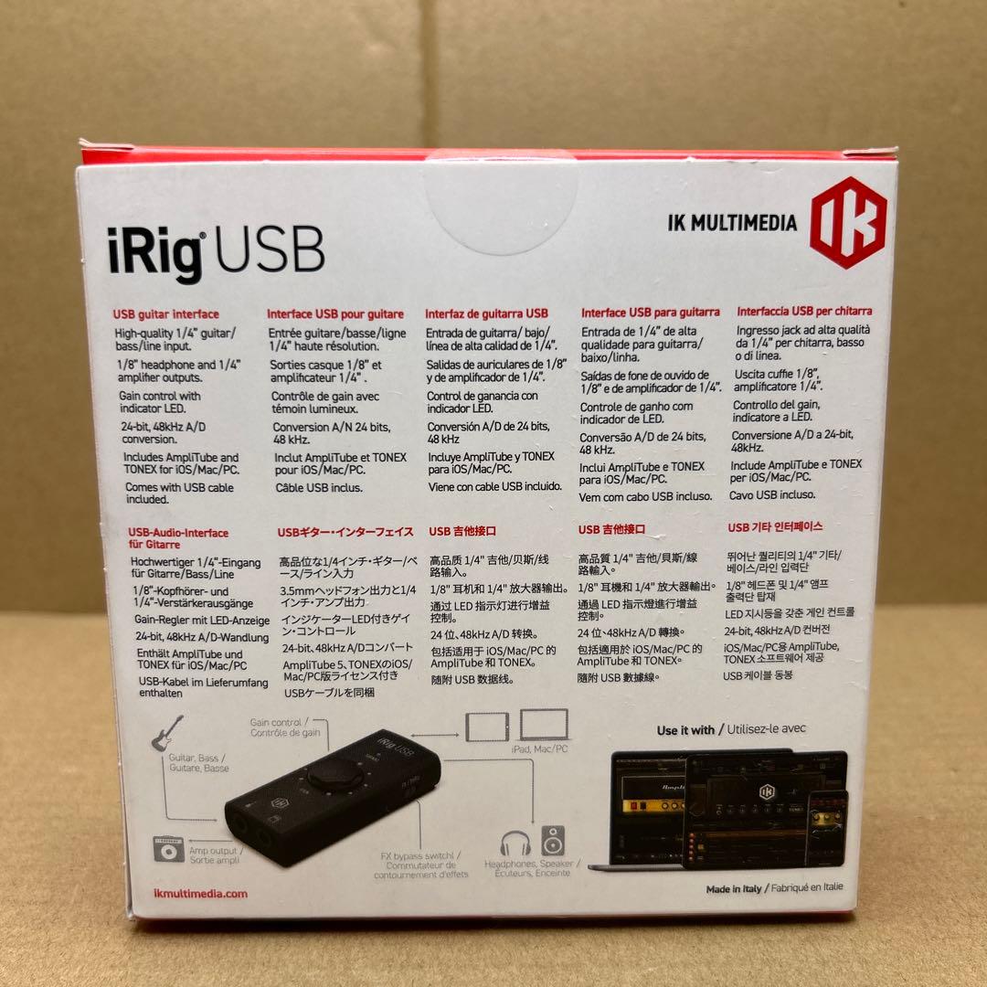 IK Multimedia(アイケーマルチメディア) iRig USB