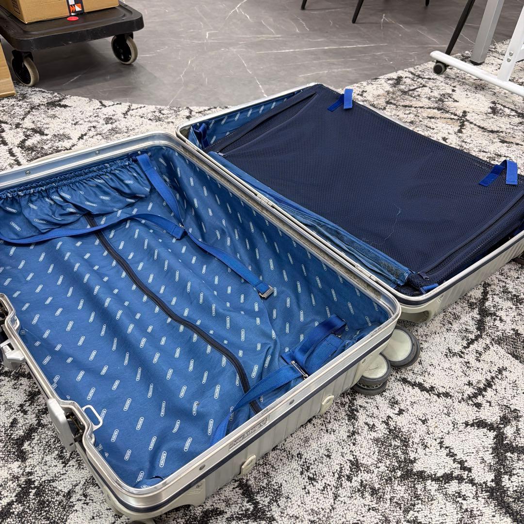 【微ジャンク】RIMOWA スーツケース　アルミ製　大型【送料無料】