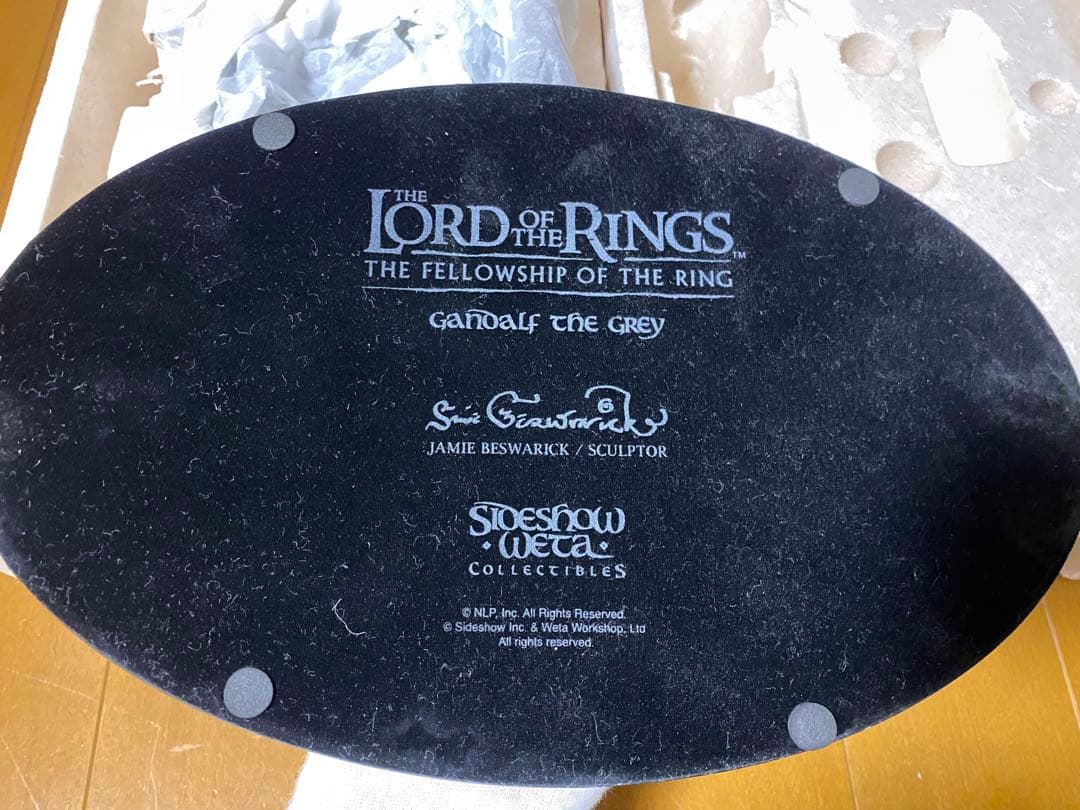 ロードオブザリング　SIDESHOW 灰色のガンダルフ　スタチュー WETA