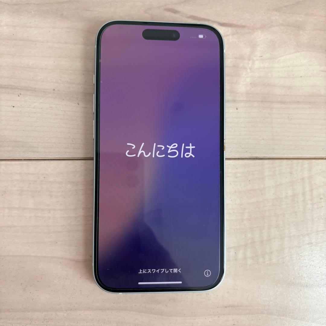 iPhone 15 256GB ブルー SIMフリー　美品