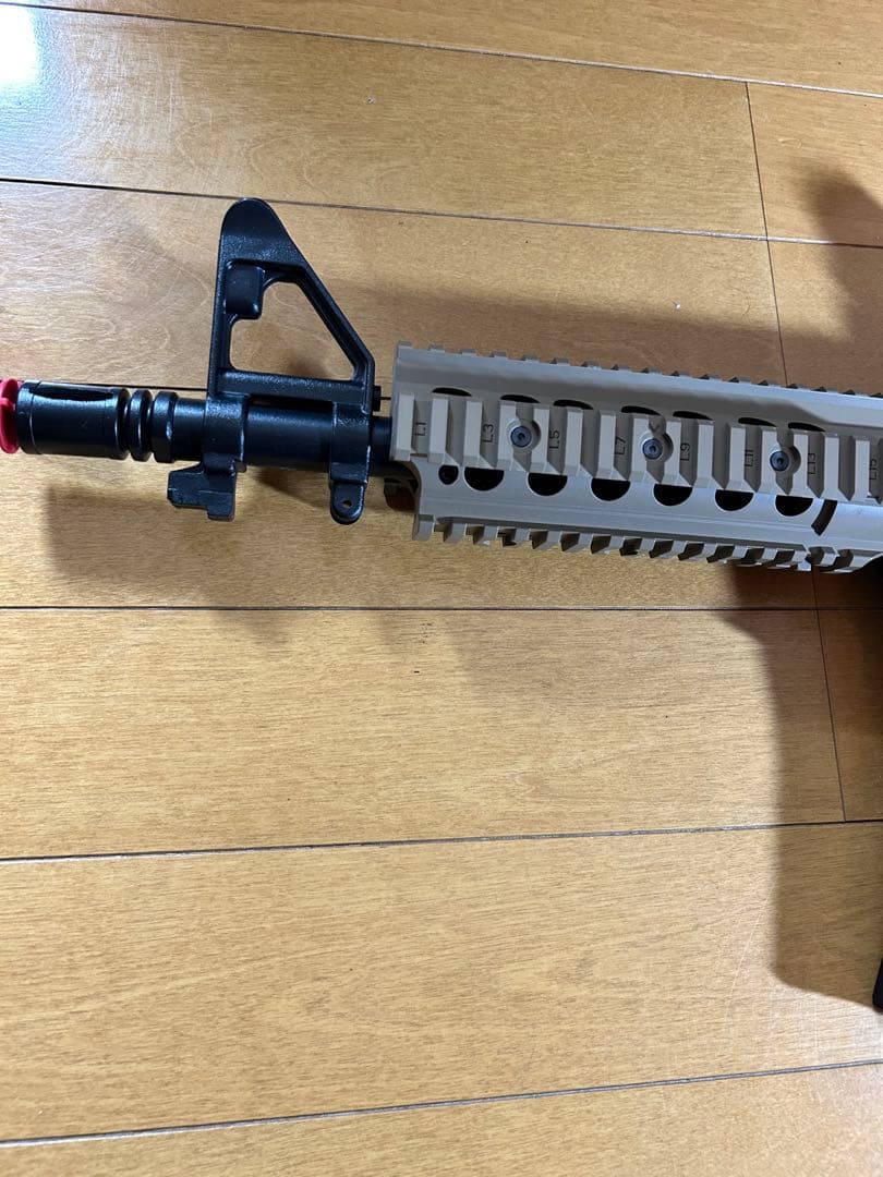 ルイ電動ガン『M4CQBタンカラーモデル』ライトプロ 10