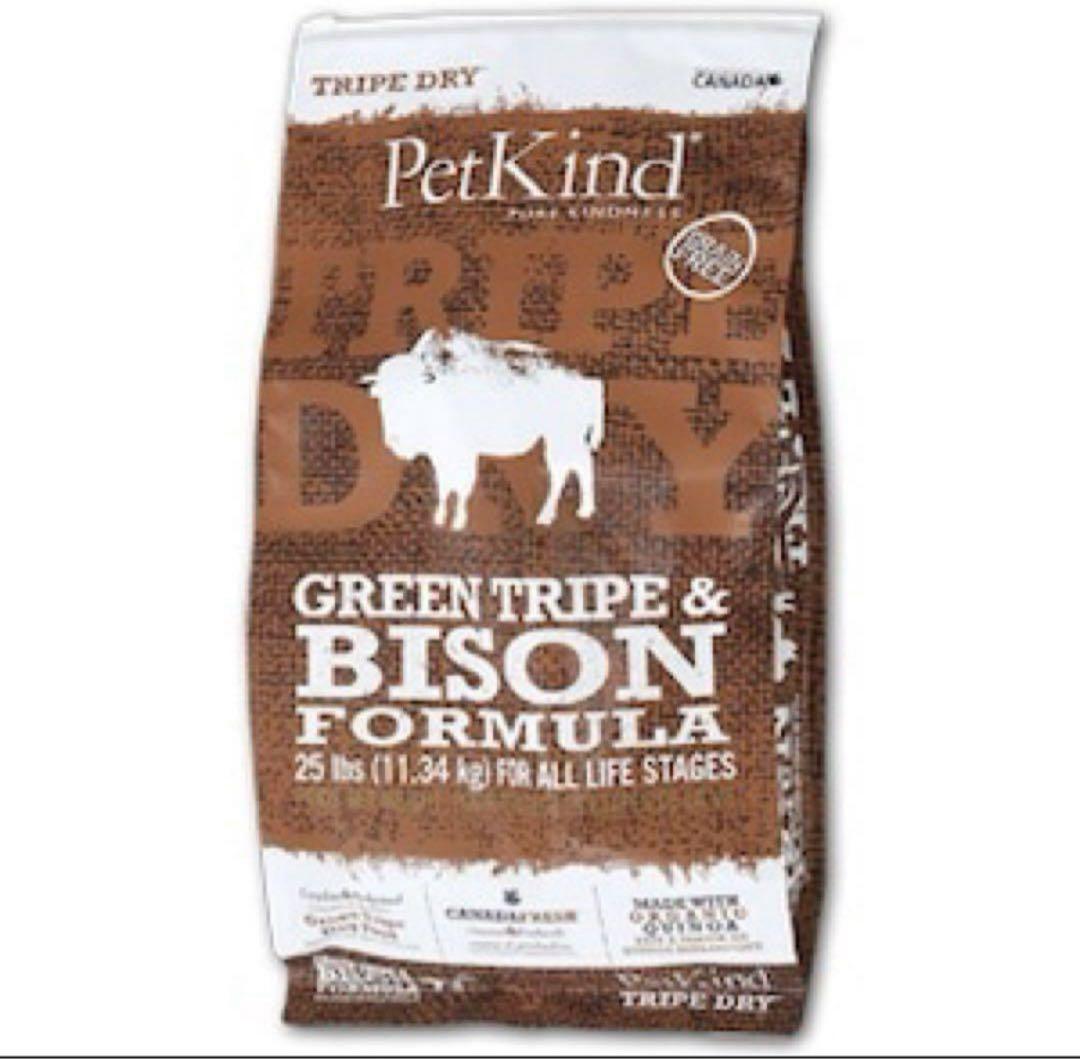 PetKind ペットカインドグリーントライプ & バイソン 11.34kg