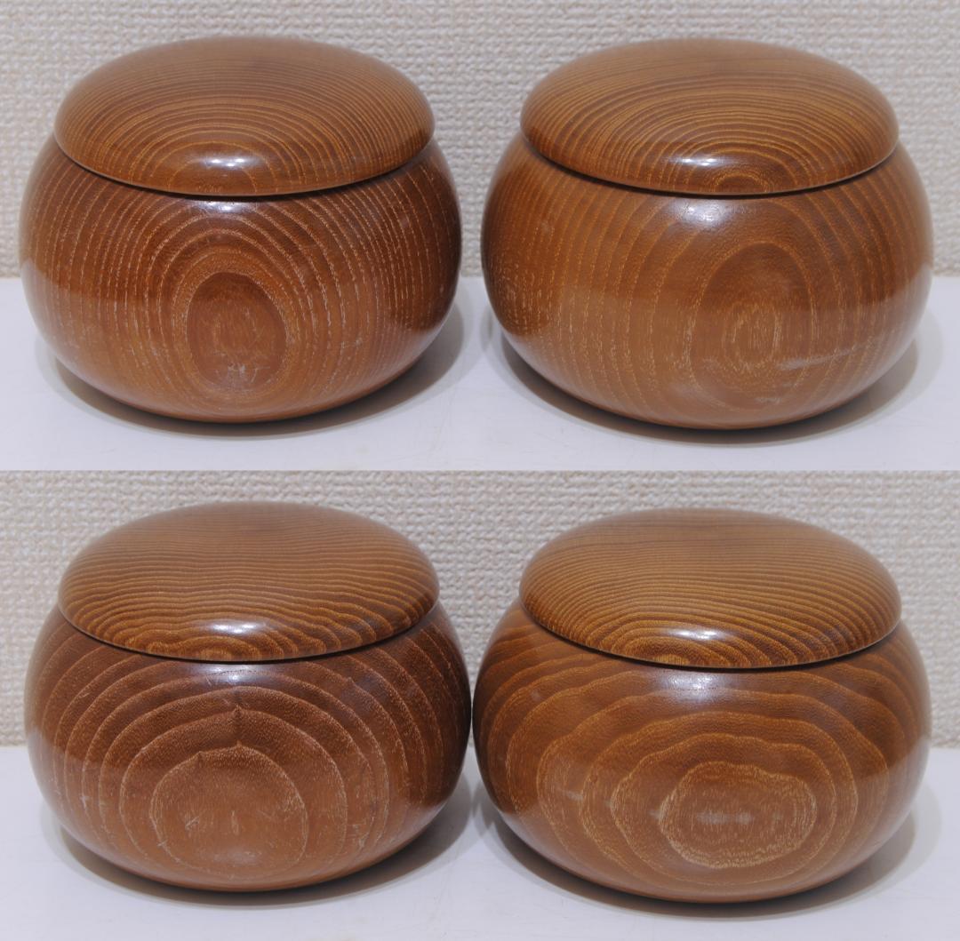 蛤 碁石 34号ハマグリ ハマグリ 那智黒 囲碁 碁笥 欅 ケヤキ