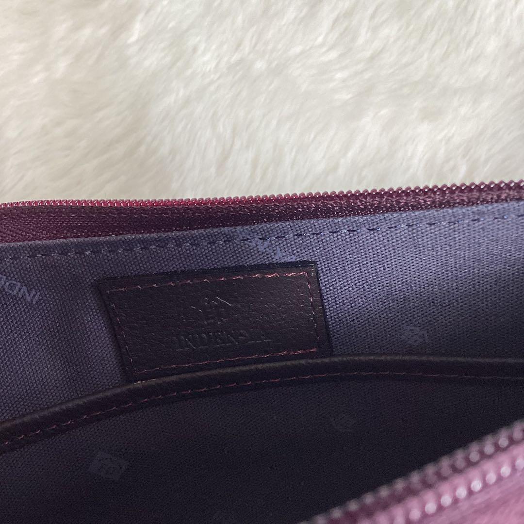 未使用 印傳屋 INDEN-YA 5ポシェット ショルダーバッグ ハンドバック