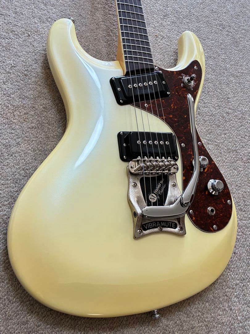 ■新品同様！モズライト スーパーエクセレント‘65 国産黒雲製　演奏動画あり！