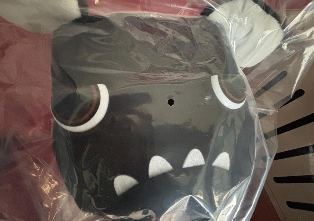 ★かわいいDELICA MINI　デリ丸　黒　ぬいぐるみ 本体