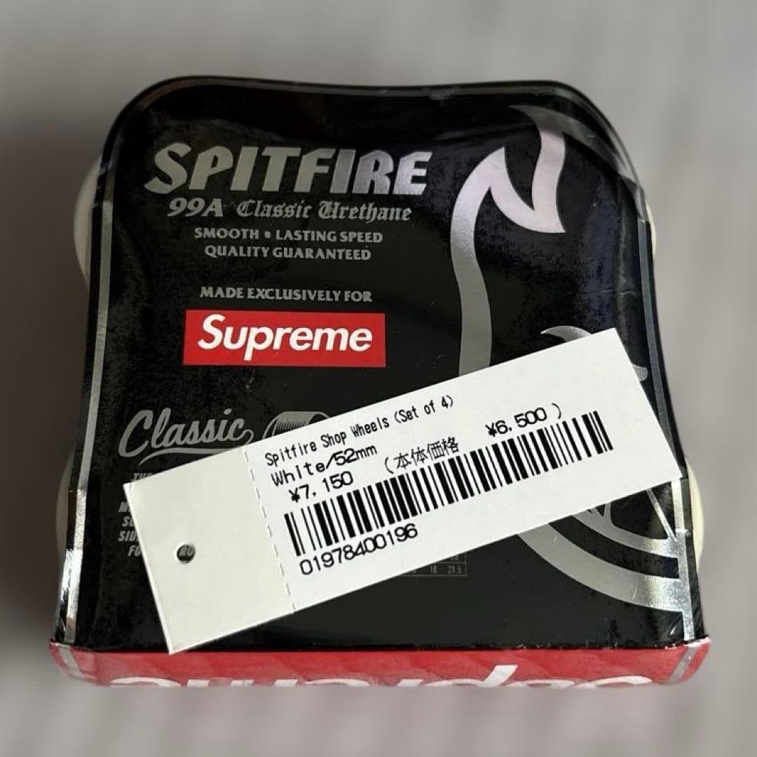 Supreme SPITFIRE 99A ウィール 52mm タグつき