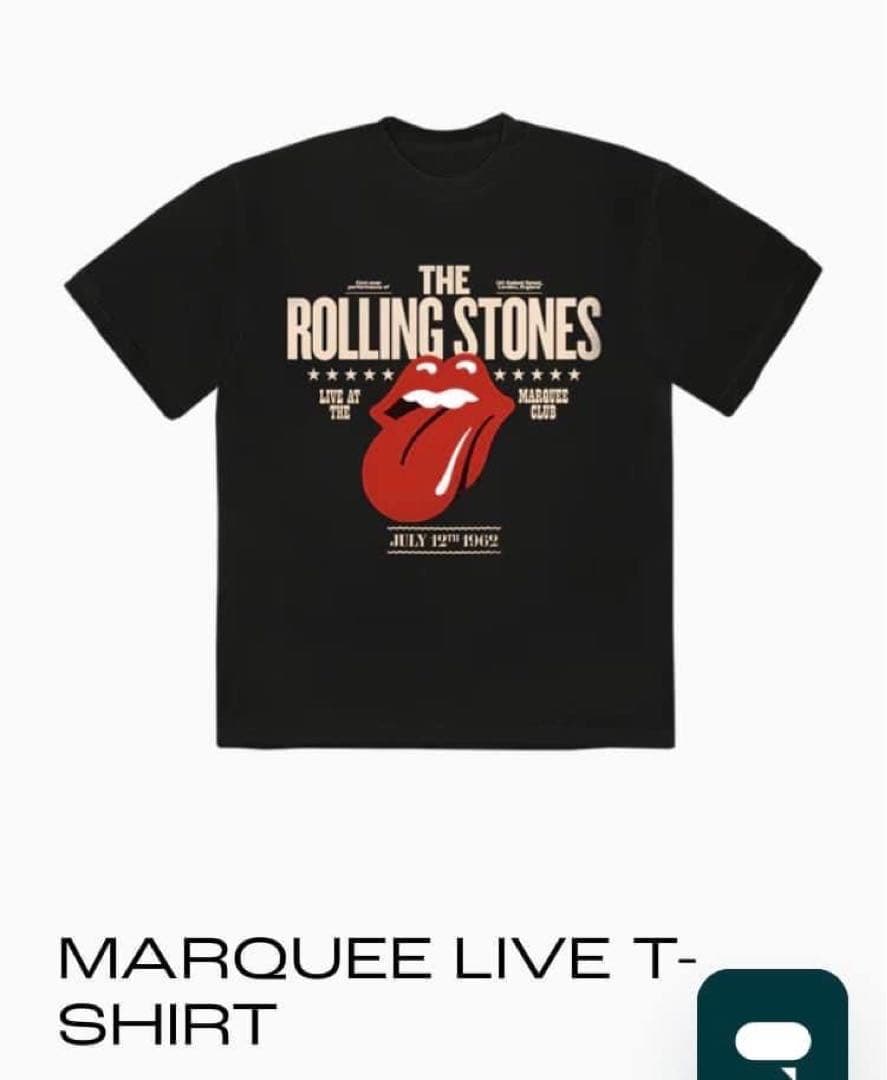 ローリングストーンズ　マーキークラブライブオフィシャルTシャツ　801